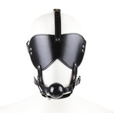 BDStyle Bondage Gag Harness with Blindfold Bondage Gags and Bits